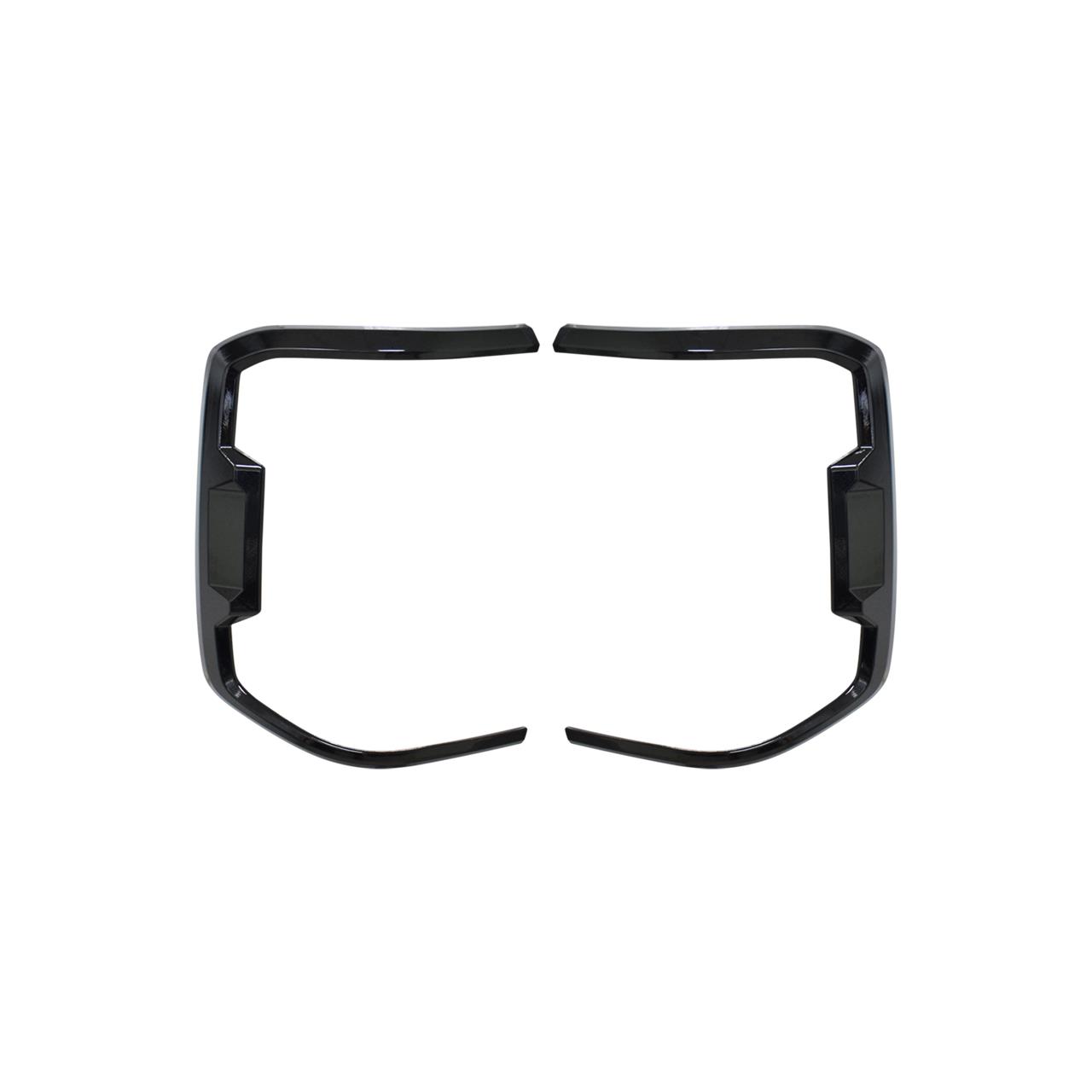 TAIL LAMP COVER GLOSSY BLACK (M7343) (Set 2 pcs.)